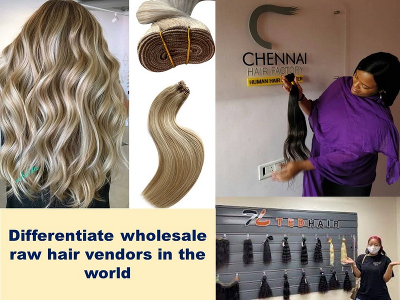 Differentiate wholesale raw hair vendors according to the area