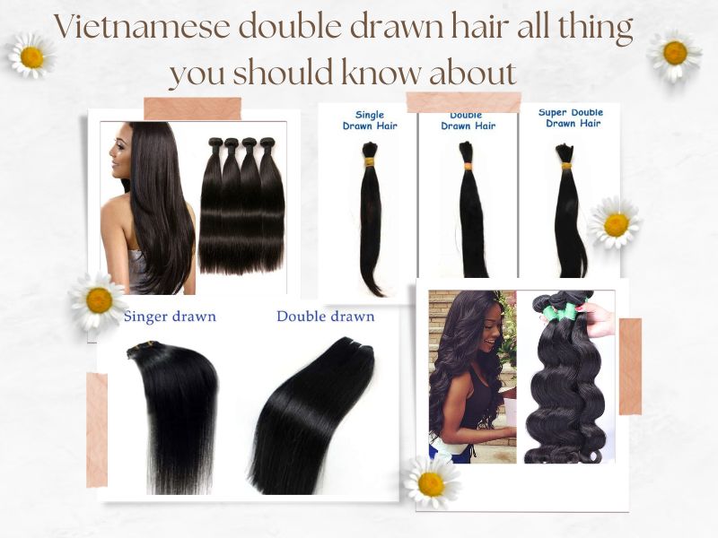 Vietnamese double drawn hair - all thing you should know about