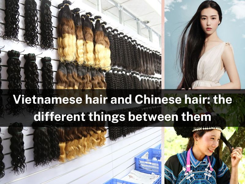 Vietnamese hair and Chinese hair: the different things between them