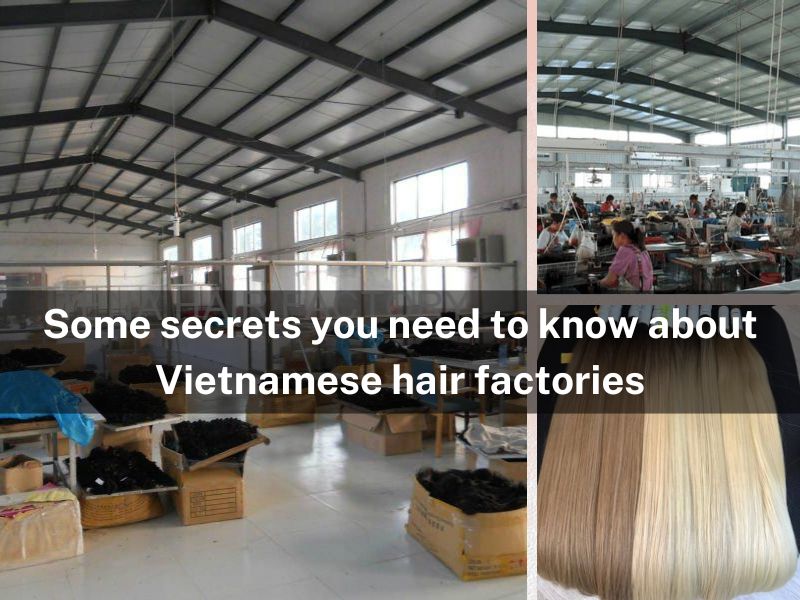 Some secrets you need to know about Vietnamese hair factories